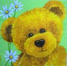 093 Teddy - 3 ply (grün) - Decor