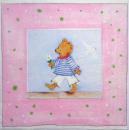 095 Teddy - 3 lagig (rosa) - Paper Design