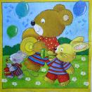 099 Teddy - 3 lagig