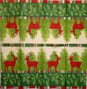 051 Deer - 4-ply (red) - Ihr - Handkerchief