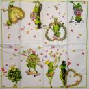 051 Frösche - 4-ply - Ihr - Handkerchief