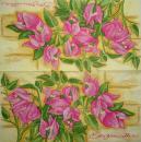 007 Blumen Sonstige - 3 lagig (rosa) - ti-flair