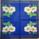 099 Christmas Flowers - 3-ply (99 blue) - Stewo