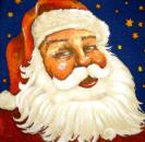 017 Santa Others - 3-ply (blue) - Atelier