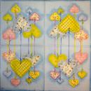 059 Heart / Hearts - 3-ply (blue) - Ihr