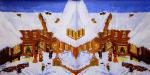 134 Winter Landscape - 3-ply - Home Fashion