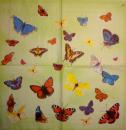 057 Butterflies - 3 ply (grün) - Ihr