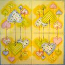 059 Heart / Hearts - 3-ply (yellow) - Ihr