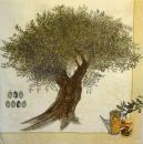 046 Olives - 3-ply (cream) - Ambiente