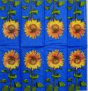 127 Sonnenblumen - 4-lagig  - ppd - Taschentuch