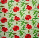 092 Anemones, Poppy - 3-ply