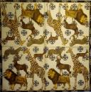 103 Animals Africa: Divers - 3-ply (cream) - Caspari