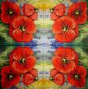 112 Anemones, Poppy - 3-ply - ti-flair