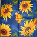 034 Sunflowers - 3 ply (blue) - Ihr - CS