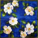 160 Flowers Others - 3-ply (blue) - Ihr