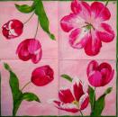 081 Tulips - 3-ply (pink) - Ihr