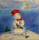 136 Snowman - 3-ply