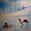 143 Snowman - 3-ply - Ihr