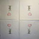128 Rabbits:  unnatürlich - 3-ply (weiß) - ppd - Bazaart