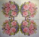 468 Roses - 3-ply - 35x35 cm