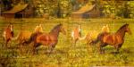 109 Horses - 3-ply - Cypress - Künstler