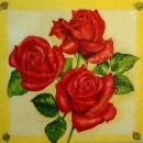489 Roses - 3-ply (yellow) - Ambiente