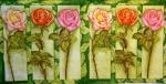 490 Roses - 3-ply (grün) - Ambiente