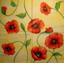 135 Anemones, Poppy - 3-ply (yellow) - Paw