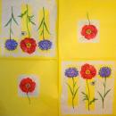 185 Anemones, Poppy - 3-ply