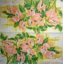 007 Flowers Others - 3 ply (apricot) - ti-flair