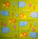 063 Tiere Afrika: Diverse - 3-lagig - Artebene