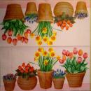 155 Tulips - 3-ply - (pink) - Ambiente