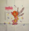 201 Mädchen - 4-ply (Mia)  - Lucky Punch -  Mia and Me - Handkerchief