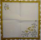 267 Daisies - 1-ply - Waved Edge - 22x22 - CS