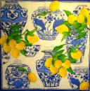 101 Lemons,  Oranges - 3-ply - Caspari - Robert Dohar