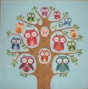 033 Eulen - 3-lagig (blau) - Ti-Flair