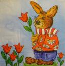198 Rabbits:  unnatürlich - 3-ply