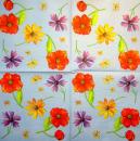 152 Anemonen, Mohn - 3-lagig