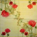 158 Anemonen, Mohn - 3-lagig (gelb) - Ambiente