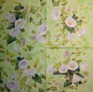 008 Flowers Others - 3 ply (grün/weiß) - Ihr