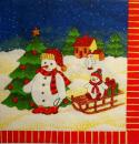 160 Schneemann - 3-lagig