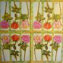 490 Roses - 3-ply (cream) - Ambiente