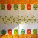 069 Owls - 3-ply (orange) - Ihr - CS