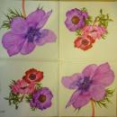 007 Anemones, Poppy - 3-ply (grün) - Ambiente