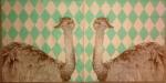 020 Animals Africa: Divers - Strauß / Emu - 3-ply
