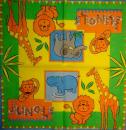 053 Tiere Afrika: Diverse - 2-lagig - Tifany