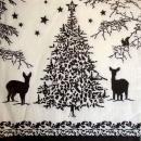 224 Deer - 3-ply (black) - ppd - C. Papst