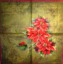098 Christmas Flowers - 3-ply (gold) - Ihr