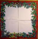 190 Christmas Flowers - 3-ply (red) - Ihr
