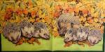 016 Animals Autumn - 3-ply (grün) - Ambiente